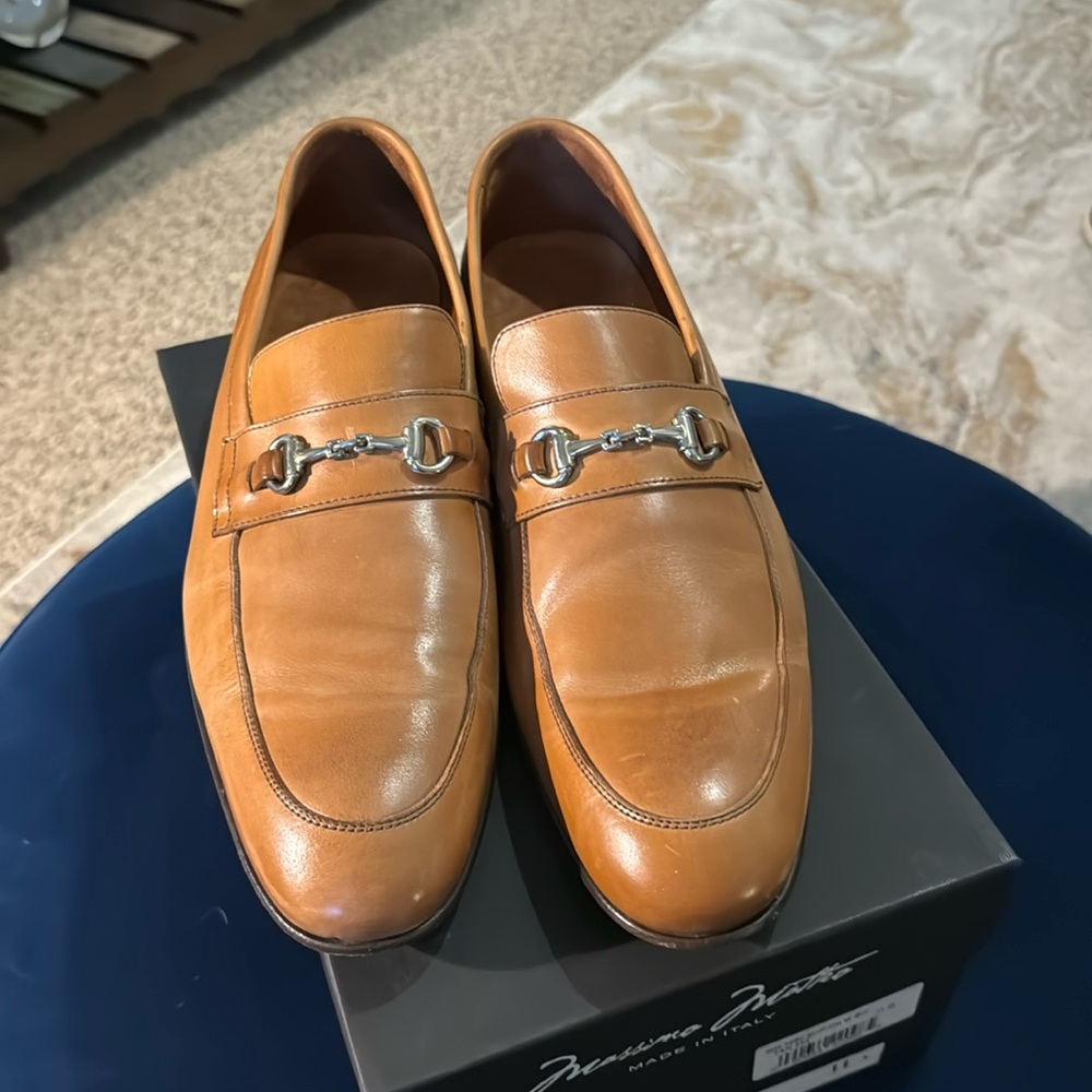 Massimo Matteo Bit Loafers Size 11 Gorgoeus!
